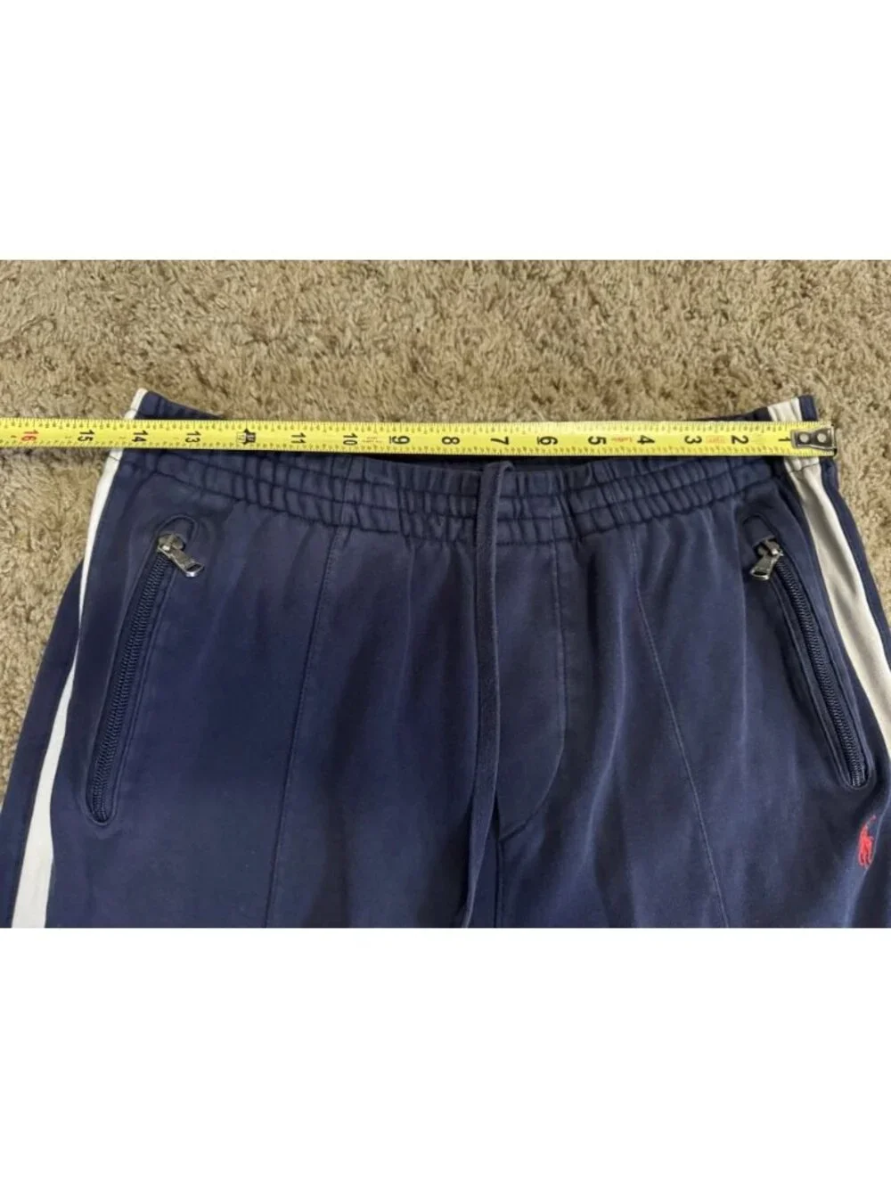 RALPH LAUREN Navy Jogger Sweatpants 28x25.5 Outdoor Track Hiking Athletic Run